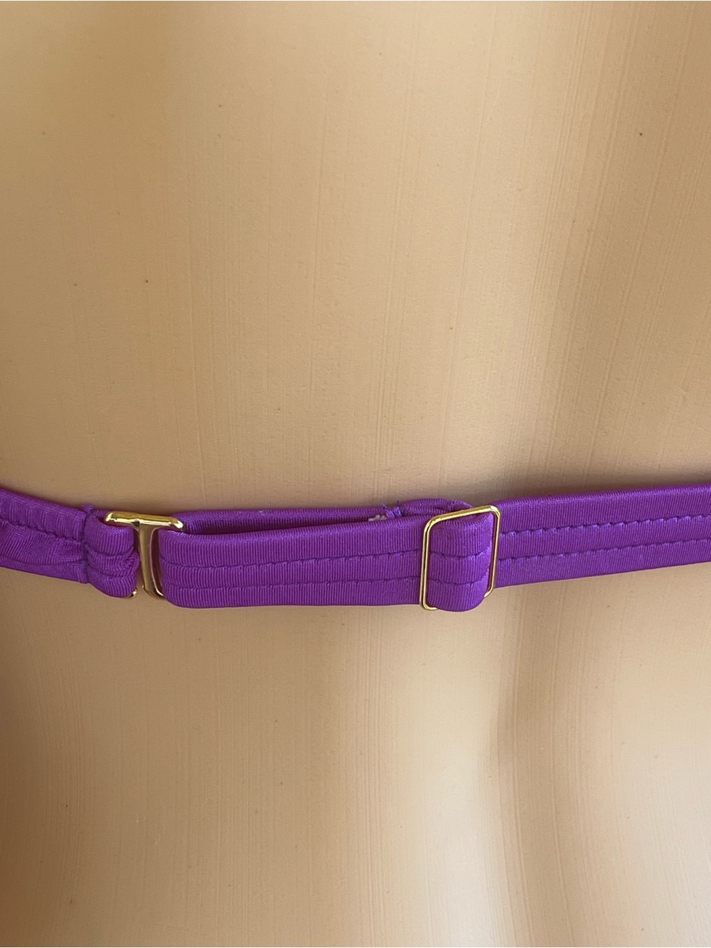 3 Piece Purple Bikini Set - Women's Swim - Picture 6 of 14